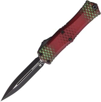 Microtech Automatic Pocket Knife Hera II Mini OTF Red - MCT1702M1RDX51S